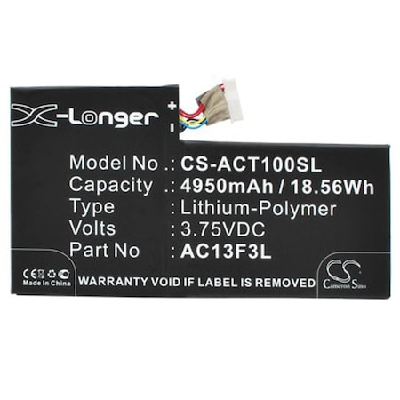 Ilc Replacement for Acer A1-a810 Battery A1-A810
